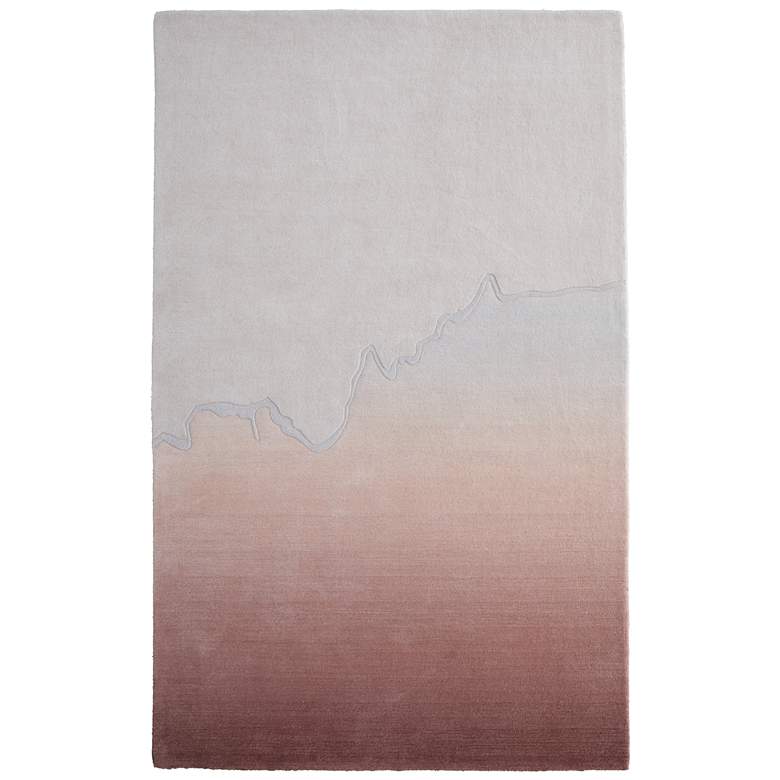 Image 1 Katya Modern Gradient & Ombre Hand Tufted Pink Area Rug 8989F