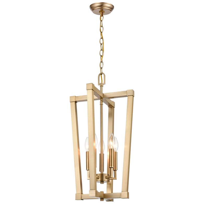Image 2 Kava 13" Wide Modern Gold 5-Light Pendant more views