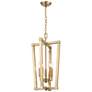2_Kava 13" Wide Modern Gold 5-Light Pendant more views