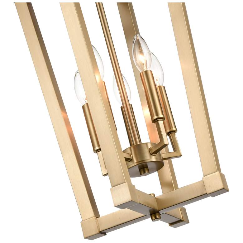 Image 3 Kava 13" Wide Modern Gold 5-Light Pendant more views