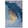 Kawai Abstract Hand Tufted Blue Area Rug 2' x 3'