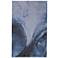 Kawai Abstract Hand Tufted Blue Area Rug 5' x 8'