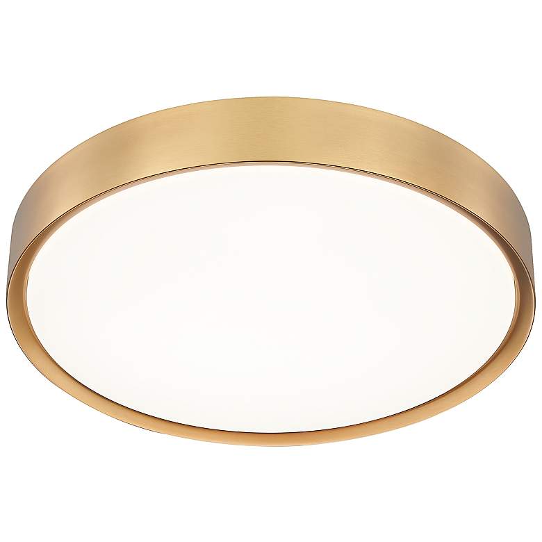 Image 5 Kawan 20" Wide Modern Gold LED Ceiling Light more views
