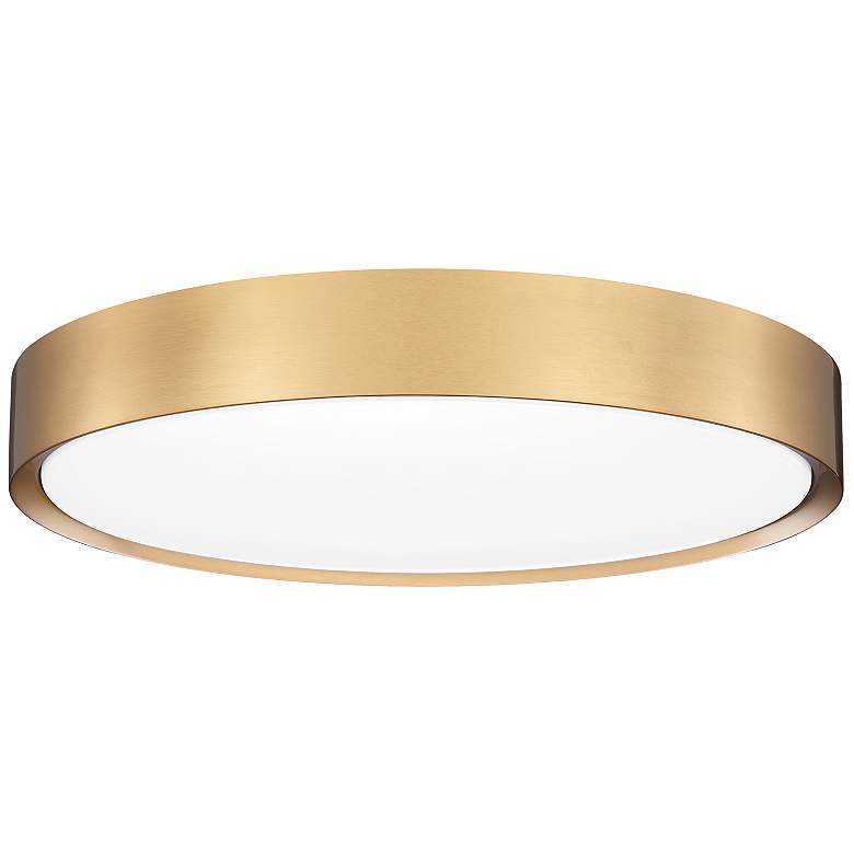Image 7 Kawan 20" Wide Modern Gold LED Ceiling Light more views