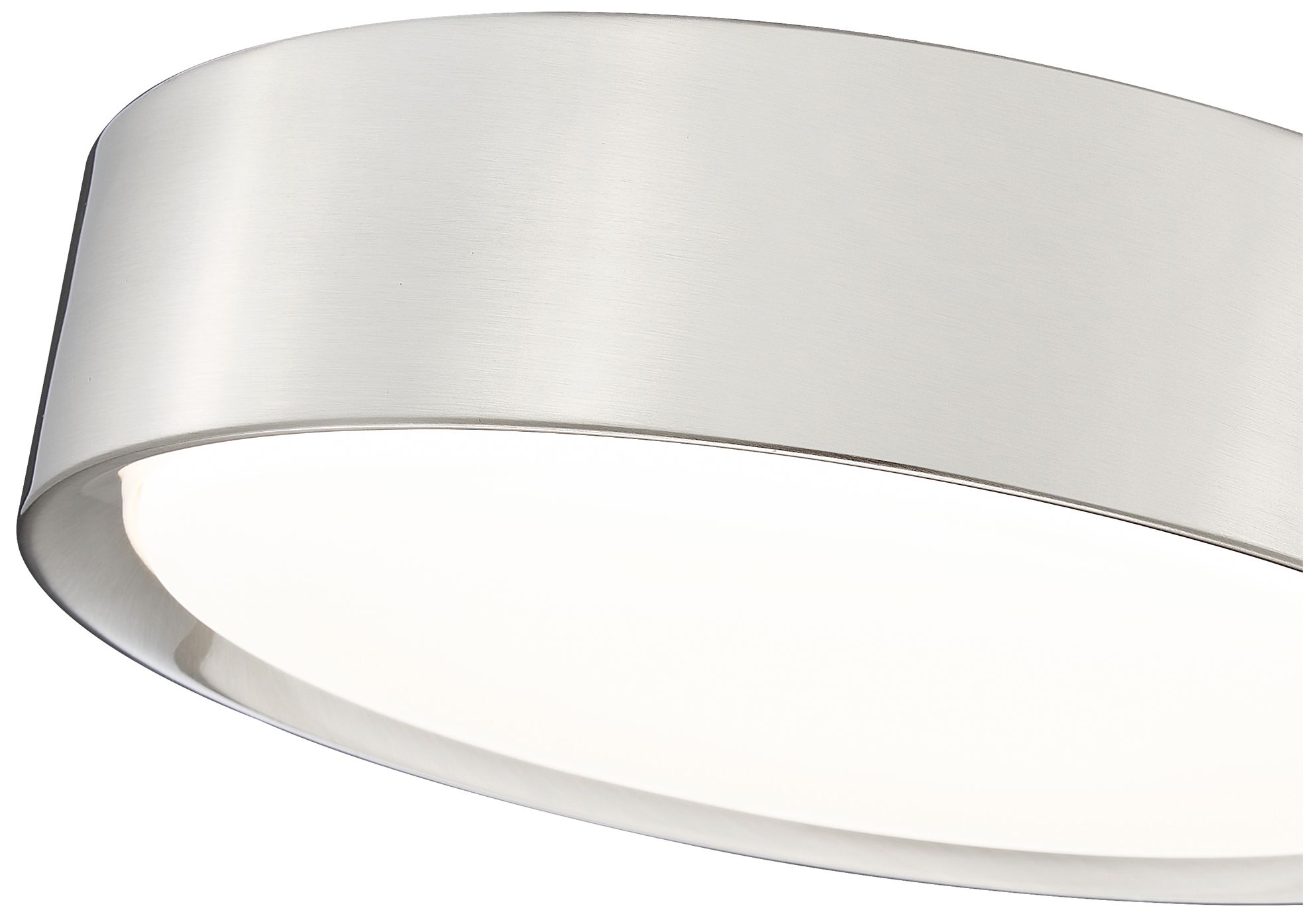 Image 5 Kawan by Z-Lite Brushed Nickel LED 12 inch 1 Light Flush Mount more views
