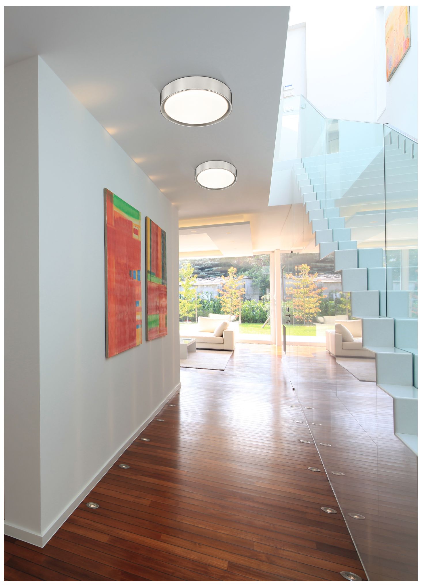 Image 6 Kawan by Z-Lite Brushed Nickel LED 12 inch 1 Light Flush Mount more views