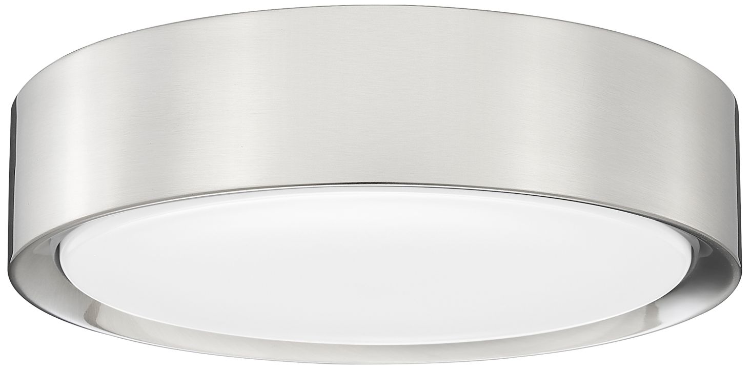 Image 7 Kawan by Z-Lite Brushed Nickel LED 12 inch 1 Light Flush Mount more views