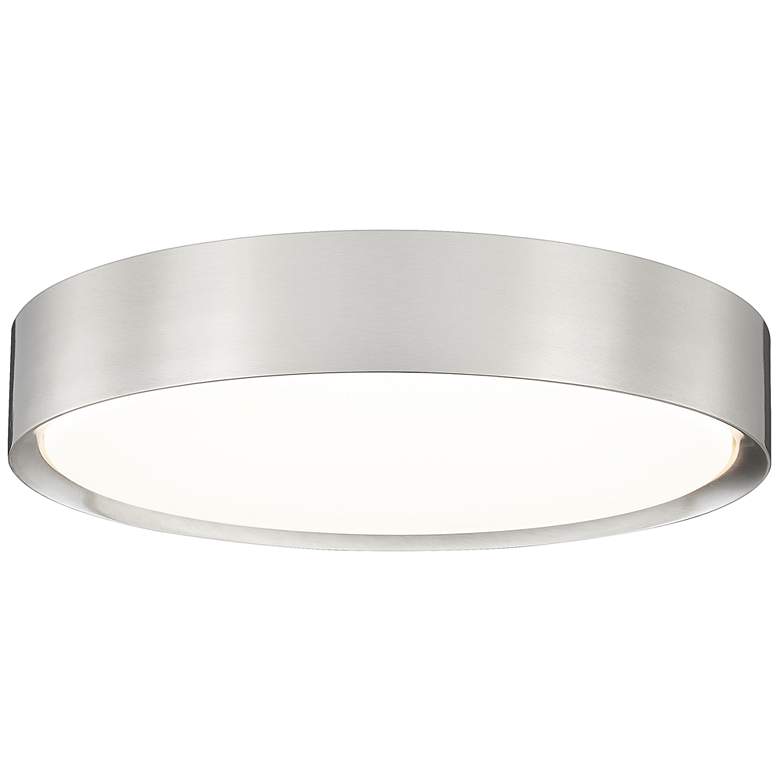 Image 1 Kawan by Z-Lite Brushed Nickel LED 16 inch 1 Light Flush Mount