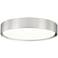 Kawan by Z-Lite Brushed Nickel LED 16 inch 1 Light Flush Mount