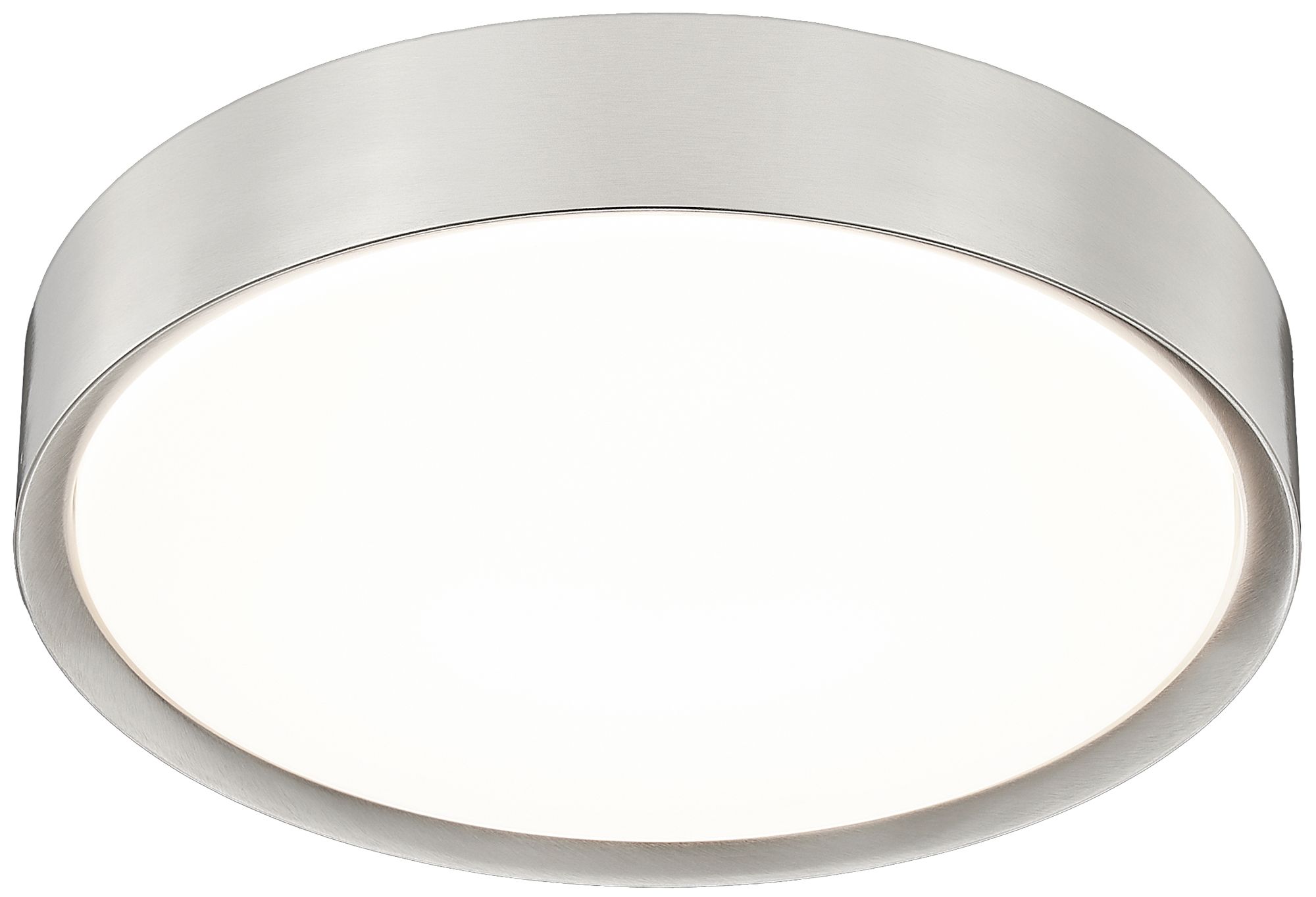 Image 5 Kawan by Z-Lite Brushed Nickel LED 16 inch 1 Light Flush Mount more views