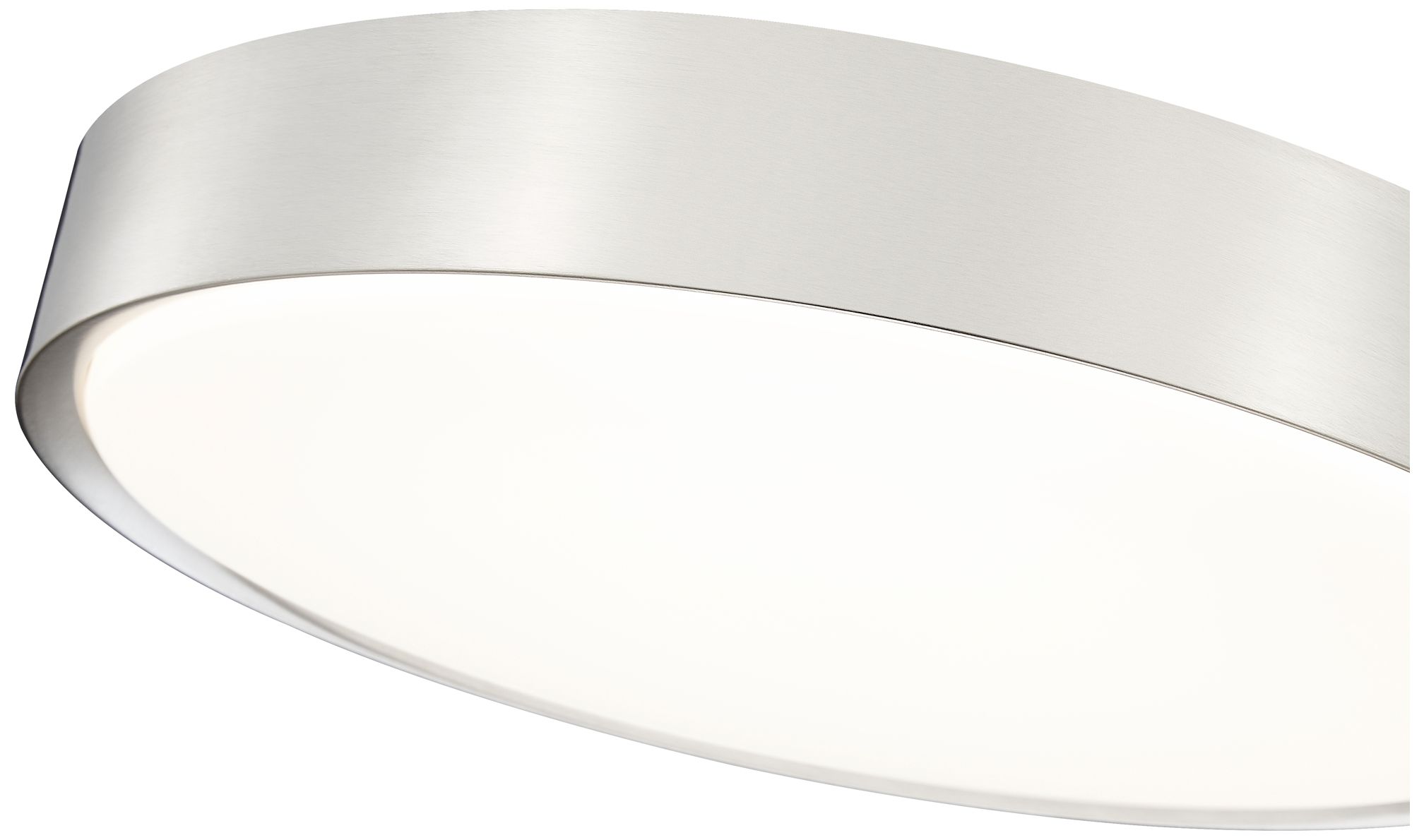Image 6 Kawan by Z-Lite Brushed Nickel LED 20 inch 1 Light Flush Mount more views