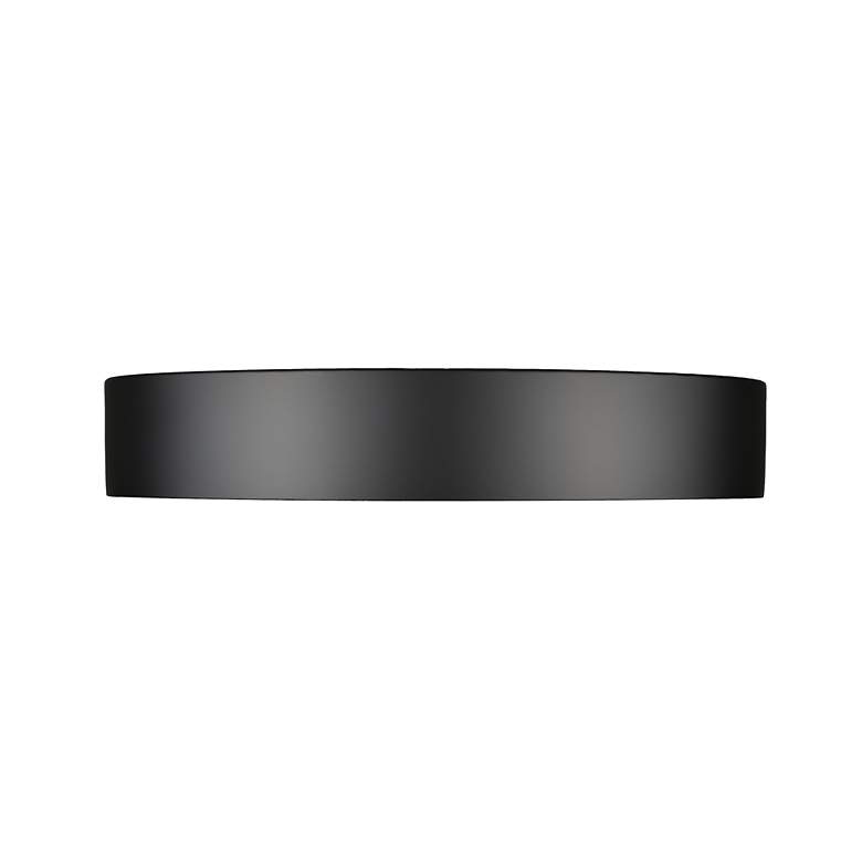 Image 4 Kawan by Z-Lite Matte Black LED 16 inch 1 Light Flush Mount more views
