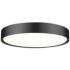 Kawan by Z-Lite Matte Black LED 20 inch 1 Light Flush Mount