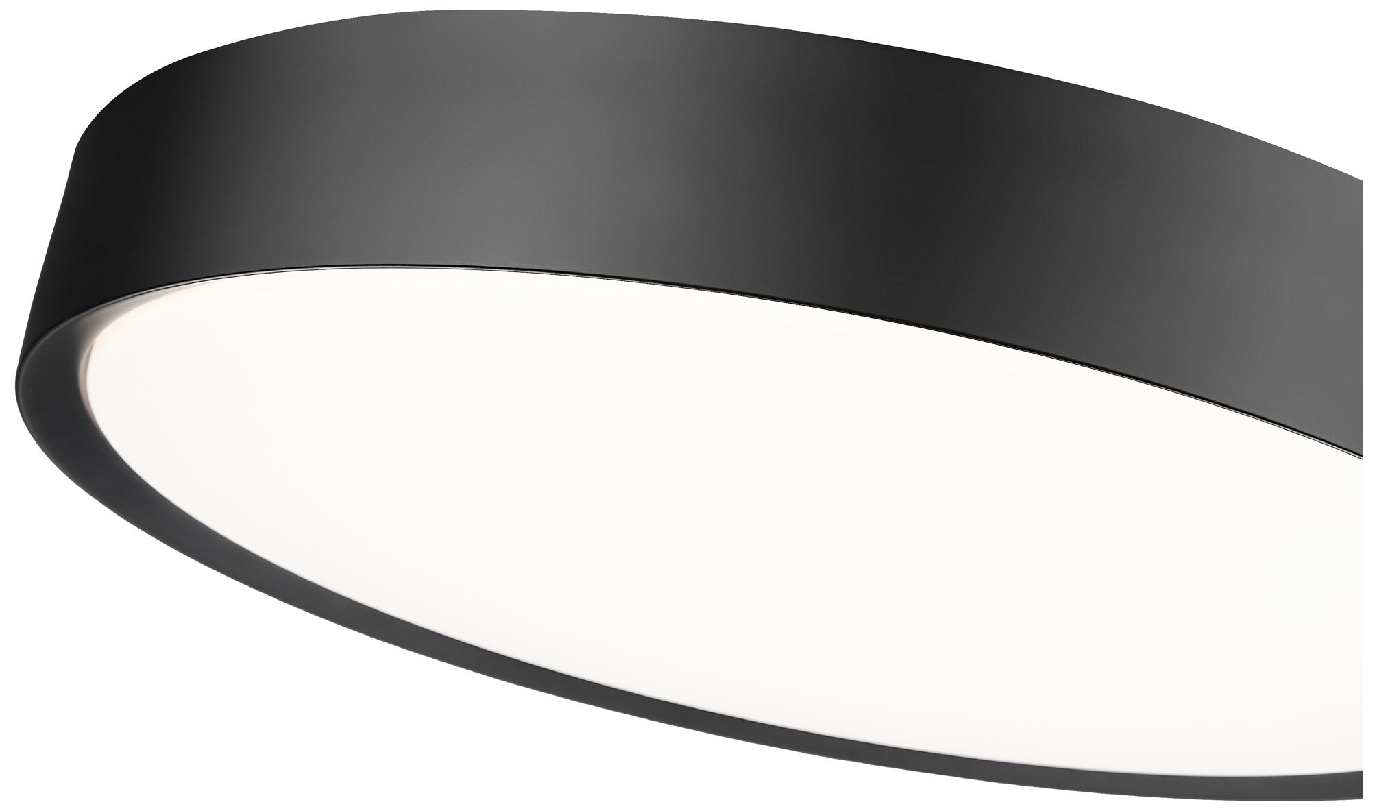 Image 3 Kawan by Z-Lite Matte Black LED 20 inch 1 Light Flush Mount more views