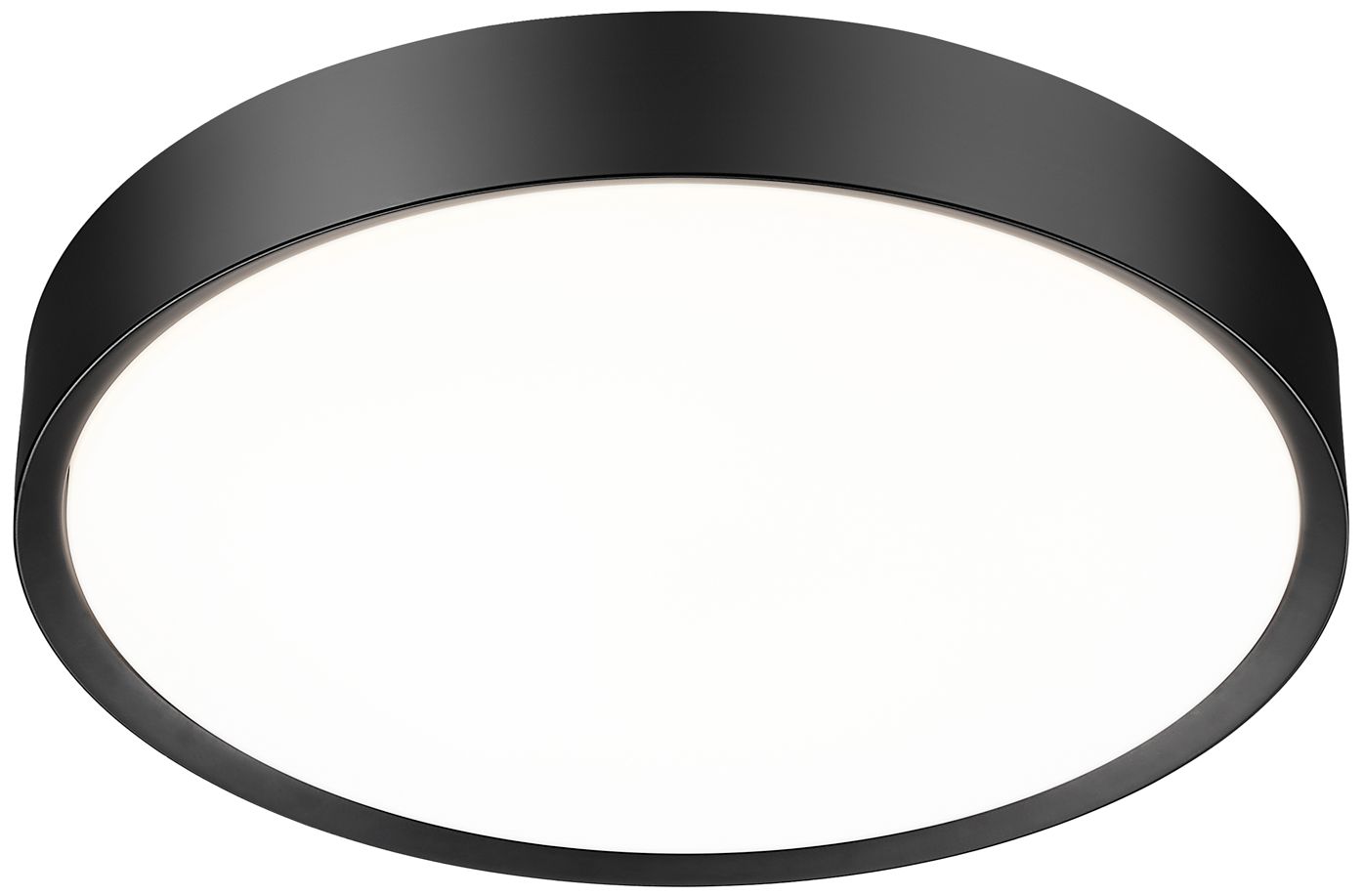 Image 5 Kawan by Z-Lite Matte Black LED 20 inch 1 Light Flush Mount more views