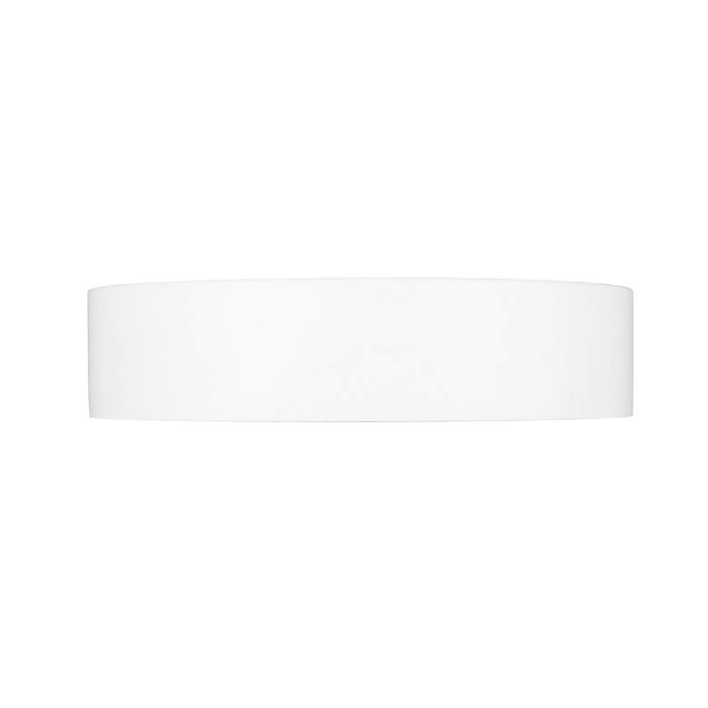 Image 5 Kawan by Z-Lite Matte White + Modern Gold LED 12 inch 1 Light Flush Mount more views