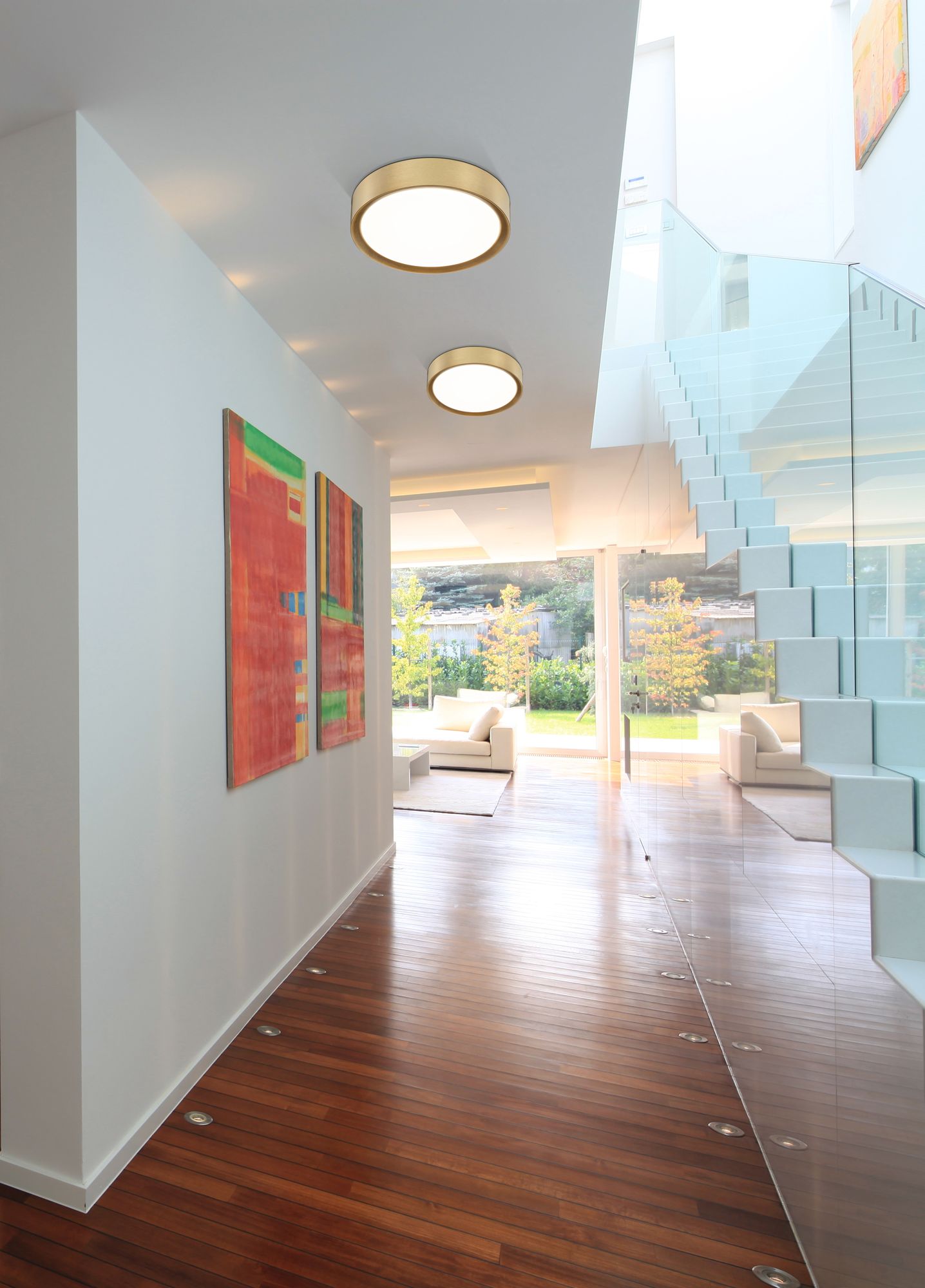 Image 3 Kawan by Z-Lite Modern Gold LED 12 inch 1 Light Flush Mount more views