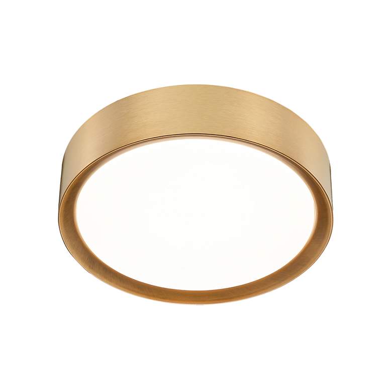 Image 6 Kawan by Z-Lite Modern Gold LED 12 inch 1 Light Flush Mount more views