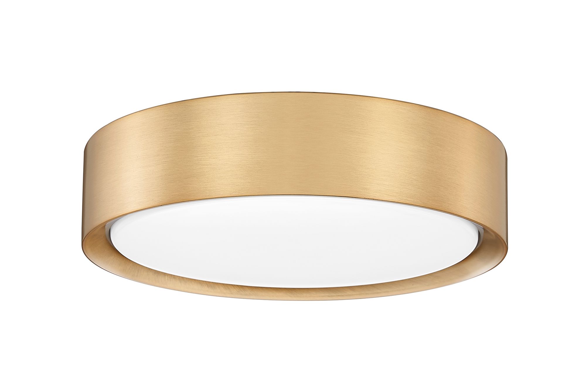 Kawan by Z-Lite Modern Gold LED 12 inch 1 Light Flush Mount