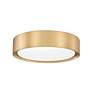 Kawan by Z-Lite Modern Gold LED 12 inch 1 Light Flush Mount