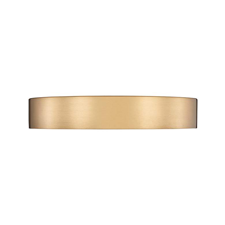 Image 5 Kawan by Z-Lite Modern Gold LED 16 inch 1 Light Flush Mount more views