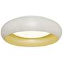 1_Kayce 19" LED Flush Mount - White Finish