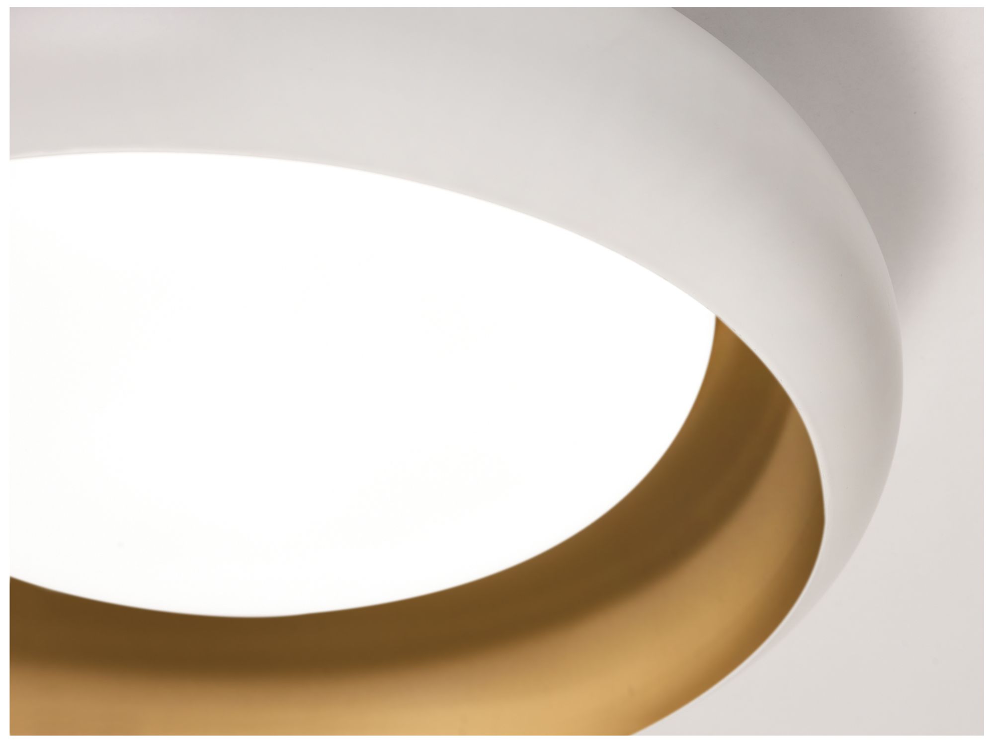 Image 2 Kayce 19" LED Flush Mount - White Finish more views