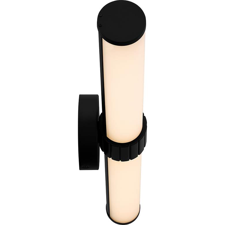 Image 6 Kaye Integrated LED Matte Black Bath Light more views