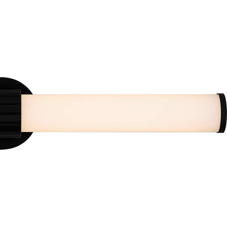 Image 7 Kaye Integrated LED Matte Black Bath Light more views