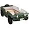 Kaylo Green Off-Road SUV Kids Bed with LED Lights and Sound