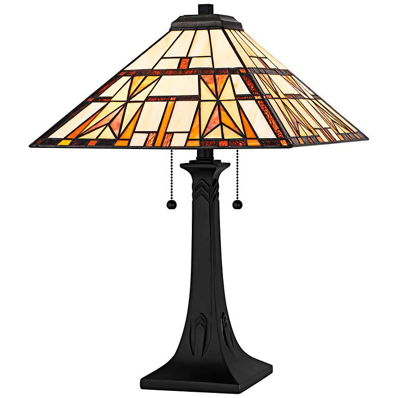 Image 1 Kaylor 2-Light Matte Black Table Lamp
