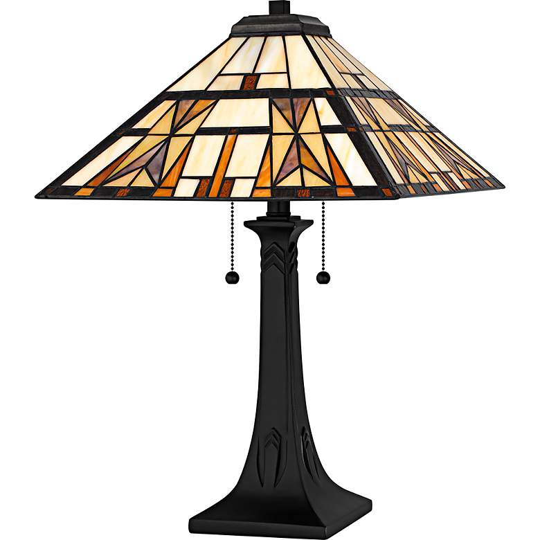 Image 2 Kaylor 2-Light Matte Black Table Lamp more views