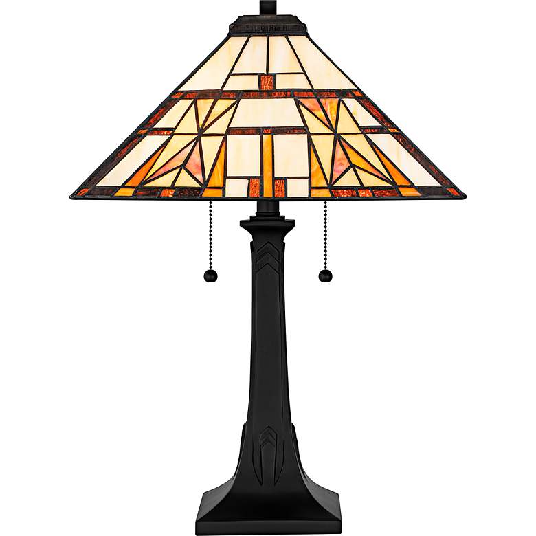 Image 3 Kaylor 2-Light Matte Black Table Lamp more views
