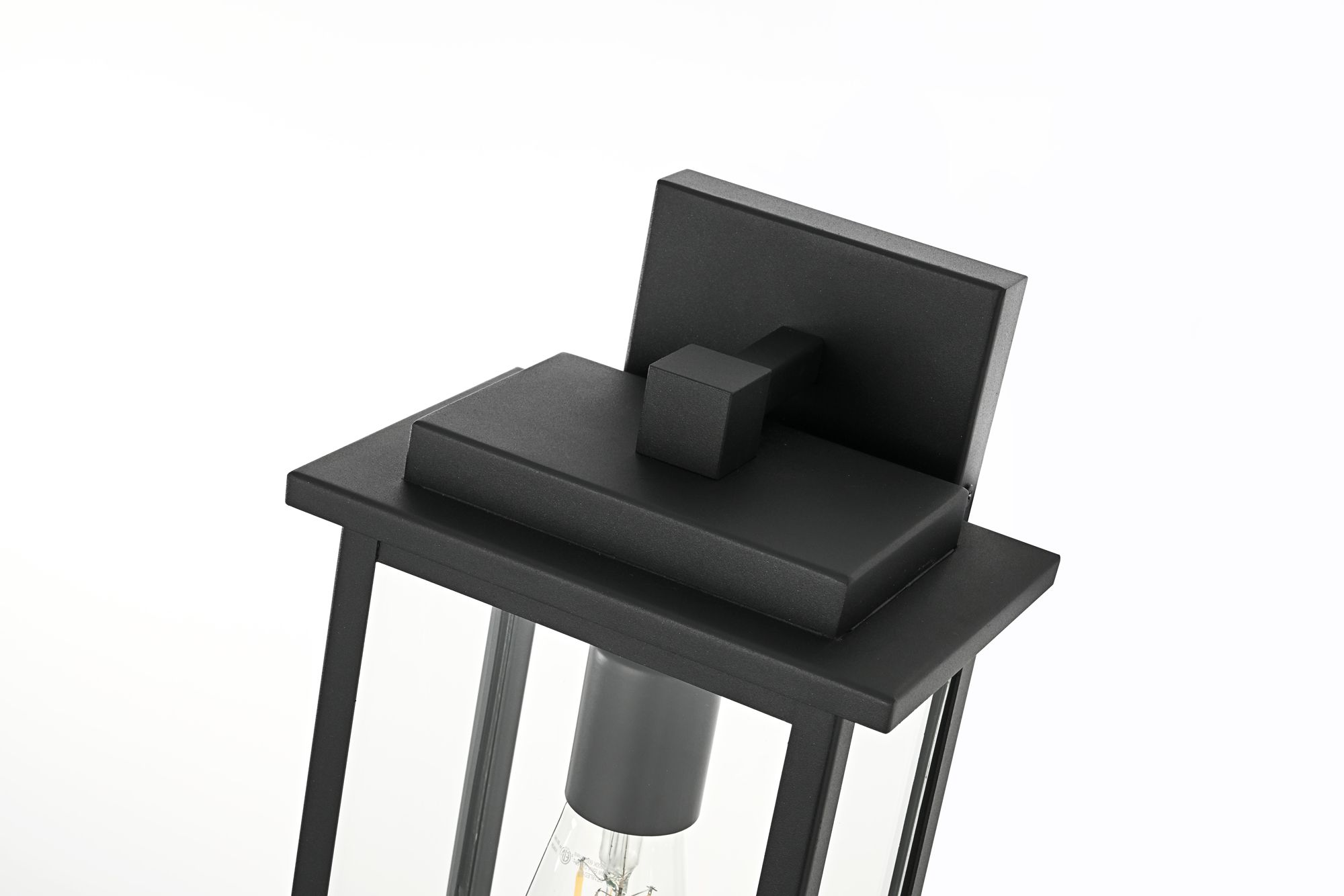 Kaysen 15" High Black Outdoor Wall Light