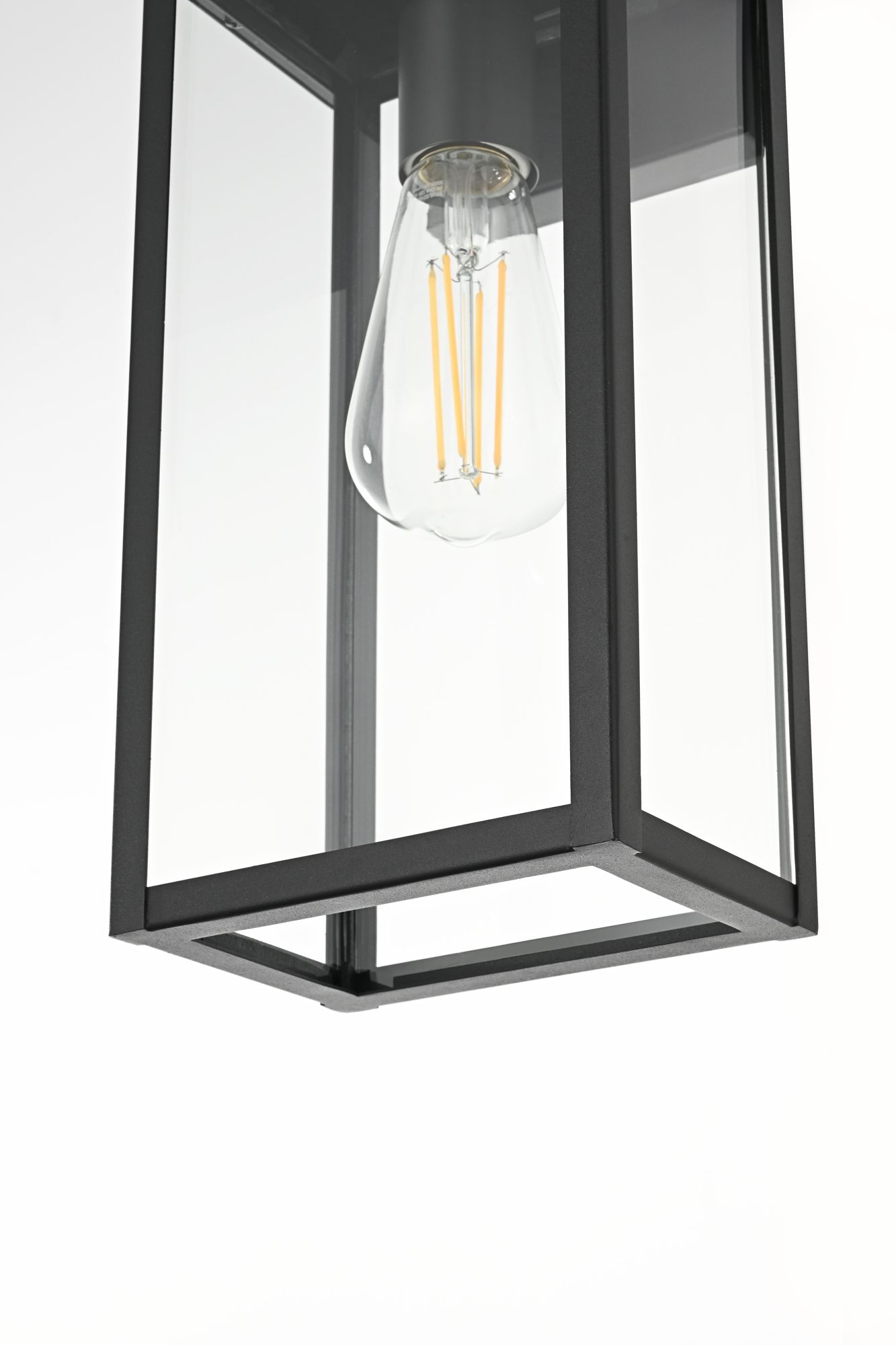 Kaysen 15" High Black Outdoor Wall Light