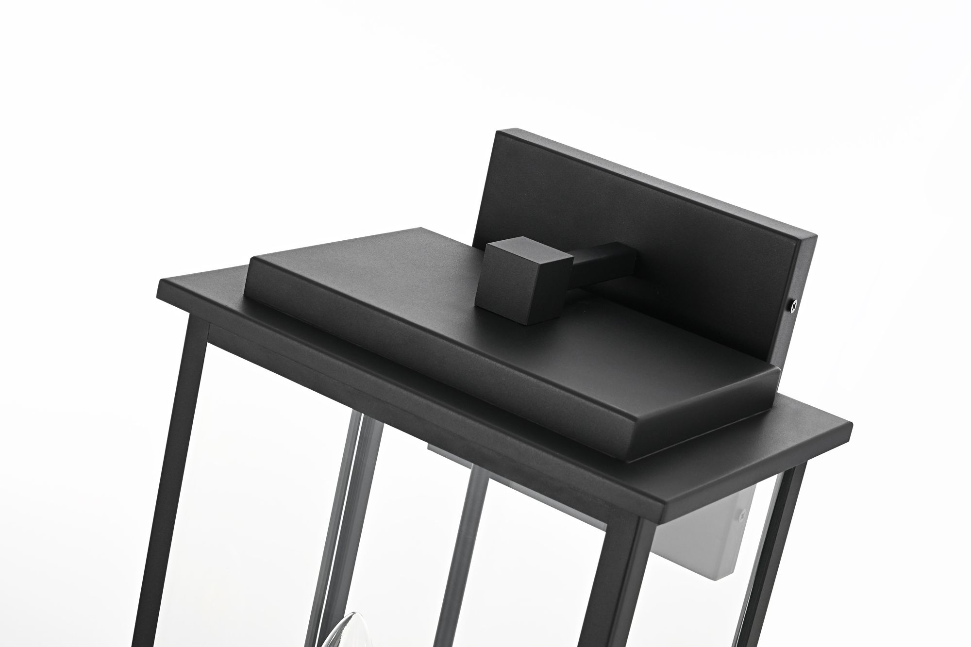 Kaysen 21" High Black 4-Light Outdoor Wall Light