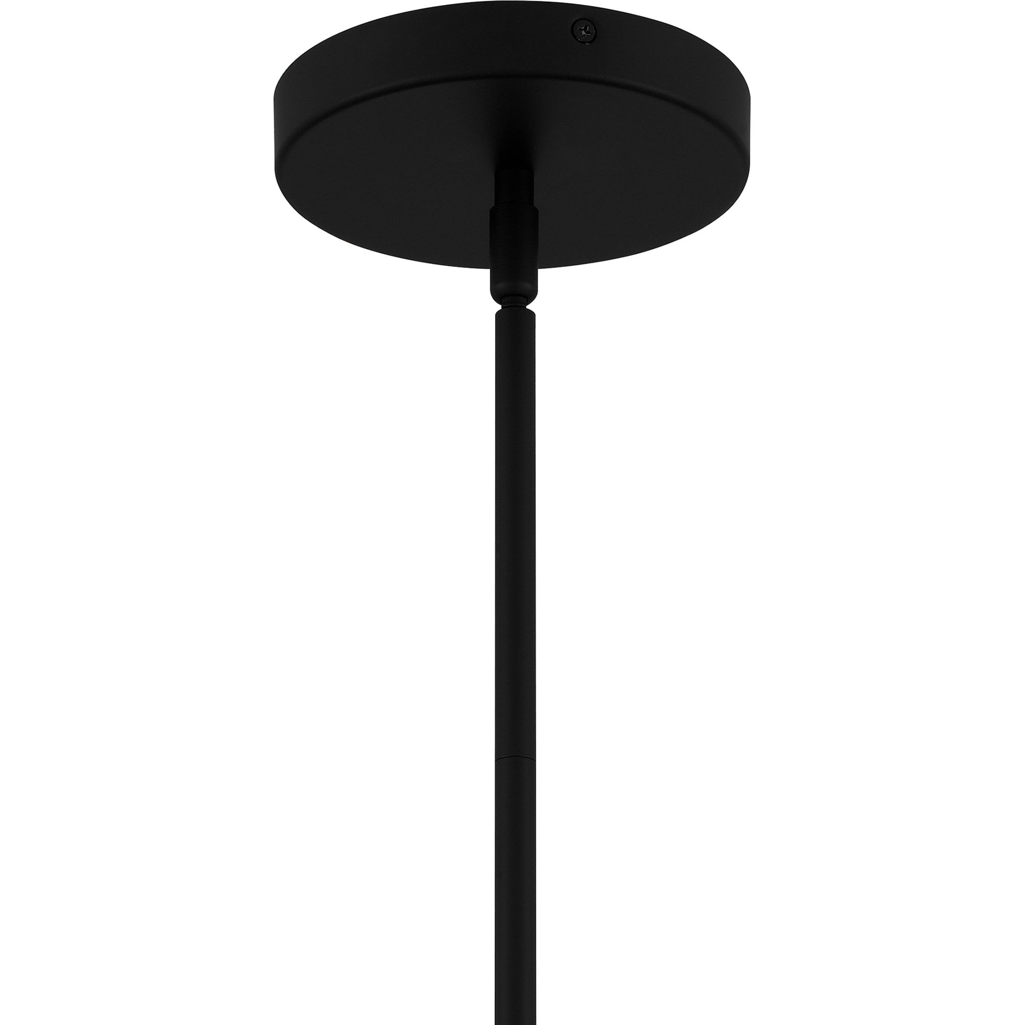 Keagan 1-Light Matte Black Pendant Light