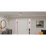 3_Keagan 1-Light Matte White Flush Mount Light more views