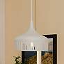 1_Keagan 1-Light Matte White Pendant Light