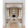 Keanu 33 3/4" High Patina Brass 2-Light Wall Sconce in scene