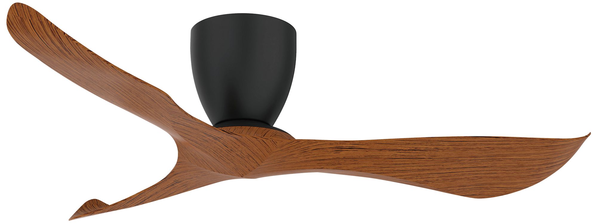 Keanu Hugger 56" Hugger Fan Black / Walnut