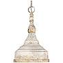 1_Keating 9 1/4" Wide Antique Ivory Mini Pendant