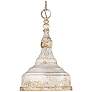 Keating 9 1/4" Wide Mini Pendant in Antique Ivory