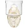 1_Keating 9 3/4" High Antique Ivory Wall Sconce