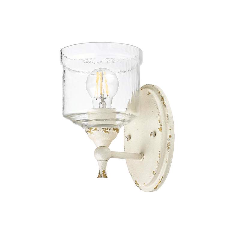 Image 4 Keating 9 3/4" High Antique Ivory Wall Sconce more views