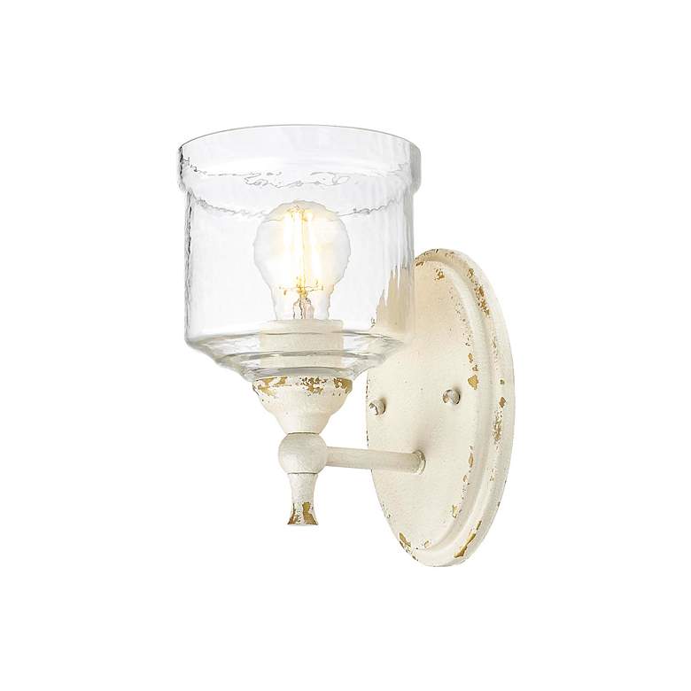 Image 5 Keating 9 3/4" High Antique Ivory Wall Sconce more views