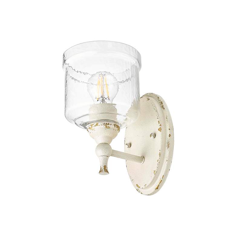 Image 6 Keating 9 3/4" High Antique Ivory Wall Sconce more views
