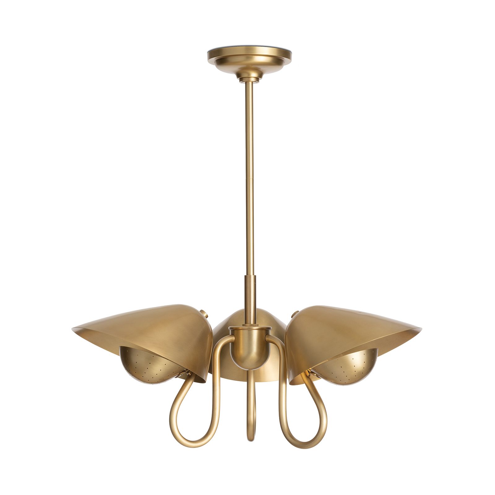 Image 2 Keaton Pendant (Natural Brass) more views