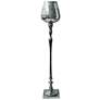 Keavy 32.5" High Antique Silver Candle Holder