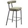 Kede Barstool Green Tweed